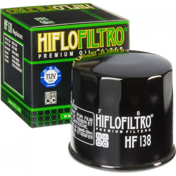 HIFLOFILTRO Hiflofiltro Oil filter HF138 | HF138 | hiflo_HF138 | euronetbike-net