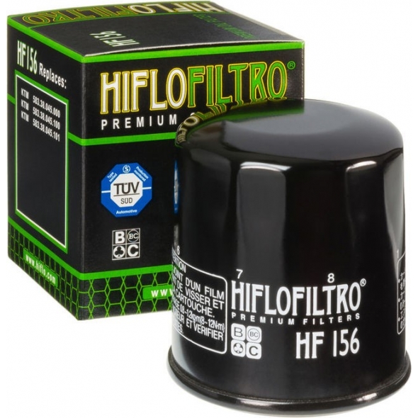 HIFLOFILTRO Hiflofiltro Oil filter HF156 | HF156 | hiflo_HF156 | euronetbike-net HIFLOFILTRO Hiflofiltro Oil filter HF156 | HF156 | hiflo_HF156 | euronetbike-net