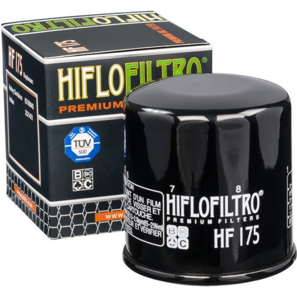 HIFLOFILTRO Hiflofiltro Oil filter HF175 | HF175 | hiflo_HF175 | euronetbike-net HIFLOFILTRO Hiflofiltro Oil filter HF175 | HF175 | hiflo_HF175 | euronetbike-net