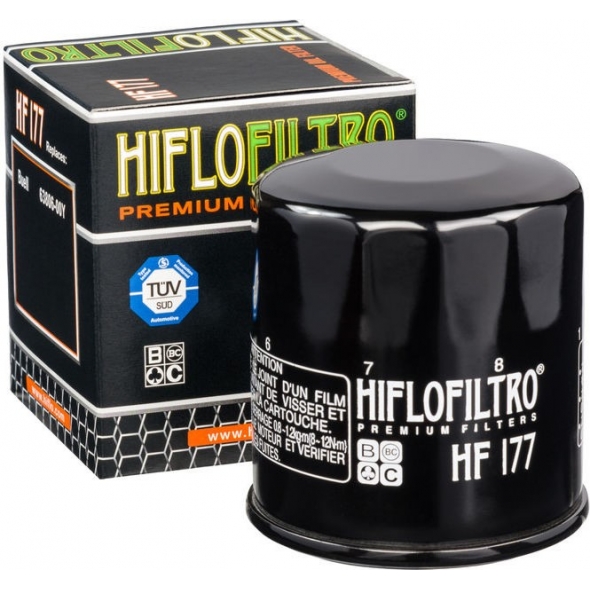 HIFLOFILTRO Hiflofiltro Oil filter HF177 | HF177 | hiflo_HF177 | euronetbike-net HIFLOFILTRO Hiflofiltro Oil filter HF177 | HF177 | hiflo_HF177 | euronetbike-net