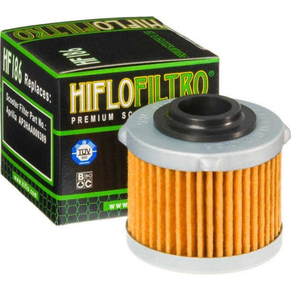 HIFLOFILTRO Hiflofiltro Oil filter HF186 | HF186 | hiflo_HF186 | euronetbike-net HIFLOFILTRO Hiflofiltro Oil filter HF186 | HF186 | hiflo_HF186 | euronetbike-net