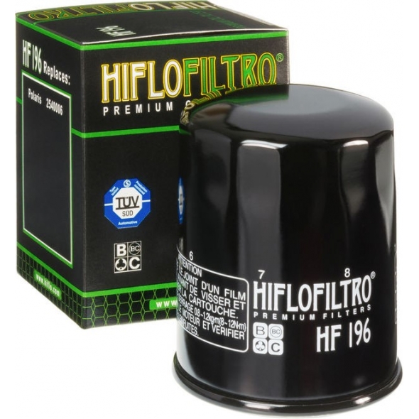 HIFLOFILTRO Hiflofiltro Oil filter HF196 POLARIS | HF196 | hiflo_HF196 | euronetbike-net HIFLOFILTRO Hiflofiltro Oil filter HF196 POLARIS | HF196 | hiflo_HF196 | euronetbike-net