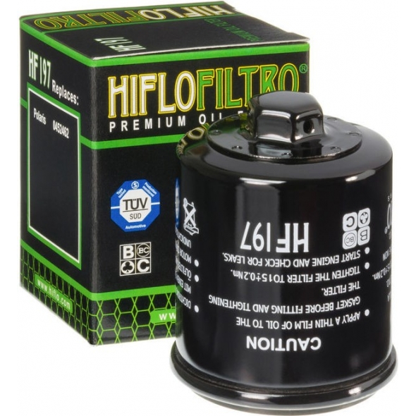 HIFLOFILTRO Hiflofiltro Oil filter HF197 | HF197 | hiflo_HF197 | euronetbike-net HIFLOFILTRO Hiflofiltro Oil filter HF197 | HF197 | hiflo_HF197 | euronetbike-net