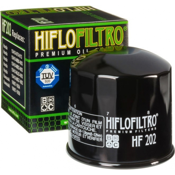 HIFLOFILTRO Hiflofiltro Oil filter HF202 | HF202 | hiflo_HF202 | euronetbike-net HIFLOFILTRO Hiflofiltro Oil filter HF202 | HF202 | hiflo_HF202 | euronetbike-net