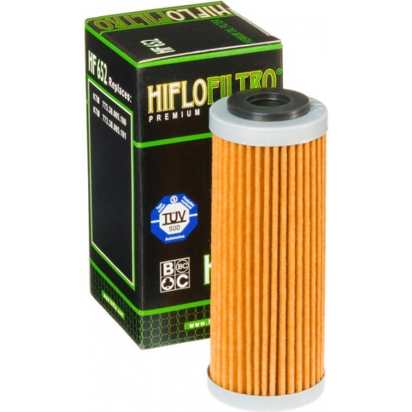 HIFLOFILTRO Hiflofiltro Oil filter HF652 | HF652 | hiflo_HF652 | euronetbike-net