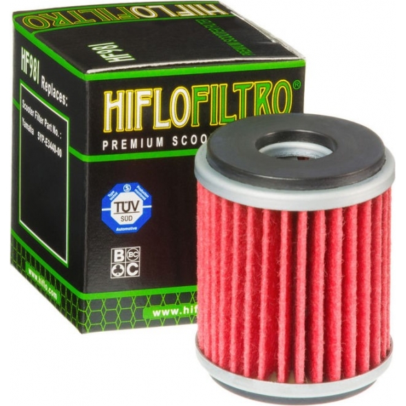 HIFLOFILTRO Hiflofiltro Oil filter HF981 | HF981 | hiflo_HF981 | euronetbike-net HIFLOFILTRO Hiflofiltro Oil filter HF981 | HF981 | hiflo_HF981 | euronetbike-net