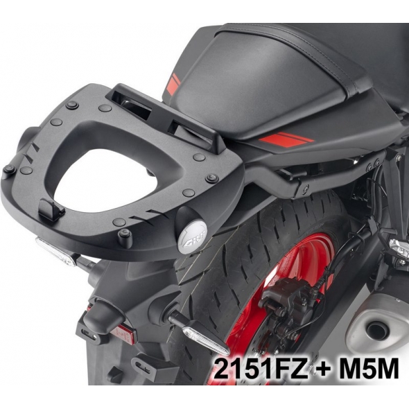 Givi Monolock top case Rear Rack for Yamaha MT-03 20-, works with 