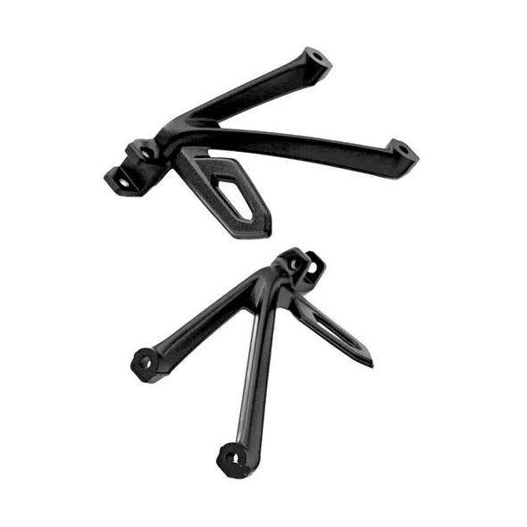 BMW OEM Parts BMW Set footrest bracket black | 77422459693 | bm_77422459693 | euronetbike-net