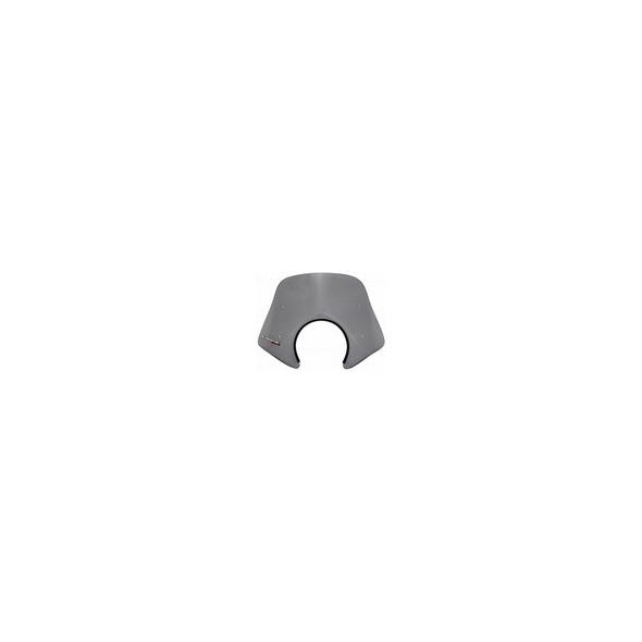 Ermax Ermax piccolo windshield (30cm cutting round ) satin black | PC0547001 | erm_PC0547001 | euronetbike-net