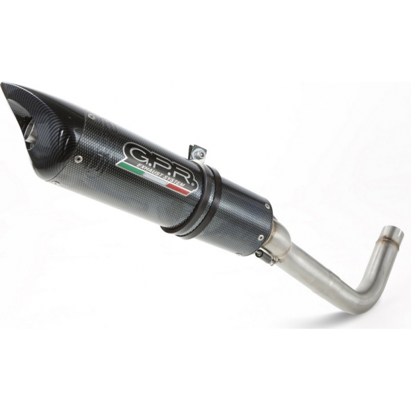 GPR Exhaust GPR HOMOLOGATED FULL EXHAUST SYSTEM WITH CATALYST | CO.H.156.TIBPO | gpr_co-h-156-tibpo | euronetbike-net