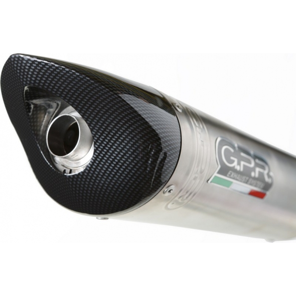 GPR Exhaust GPR HOMOLOGATED SLIP-ON EXHAUST SYSTEM WITH CATALYST | CAT.43.TIBTO | gpr_cat-43-tibto | euronetbike-net
