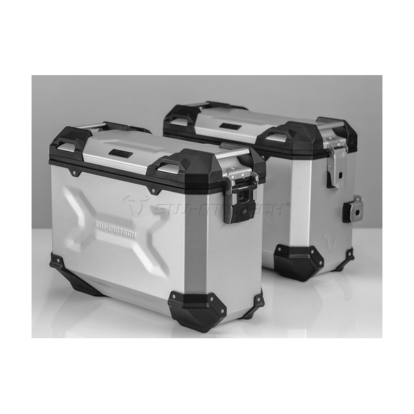SW-Motech SW Motech TRAX ADV aluminium case system | KFT.22.140.70000/S | sw_KFT_22_140_70000S | euronetbike-net
