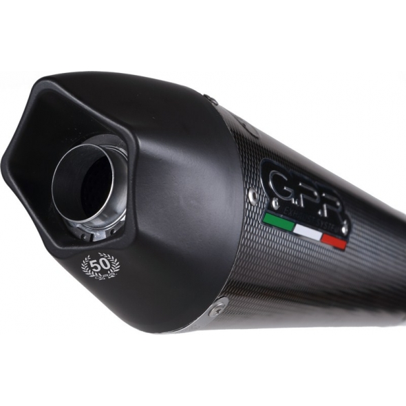 GPR Exhaust GPR HOMOLOGATED SLIP-ON EXHAUST SYSTEM WITH CATALYST | GU.26.CAT.GPAN.PO | gpr_gu-26-cat-gpan-po | euronetbike-net