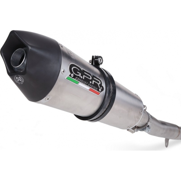 GPR Exhaust GPR HOMOLOGATED SLIP-ON EXHAUST SYSTEM WITH CATALYST | S.111.CAT.GPAN.TO | gpr_s-111-cat-gpan-to | euronetbike-net