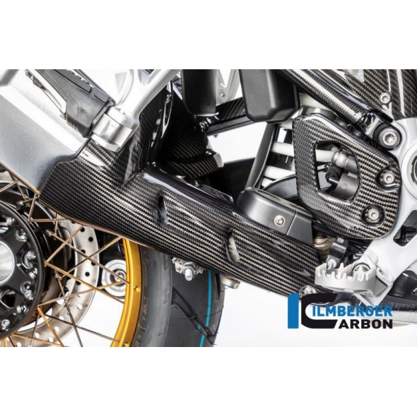 Ilmberger Carbon Ilmberger Silencer Protector (front) BMW R 1250 GS from 2019 | AHS.017.GS19T.K | ilm_AHS_017_GS19T_K | euronetbike-net