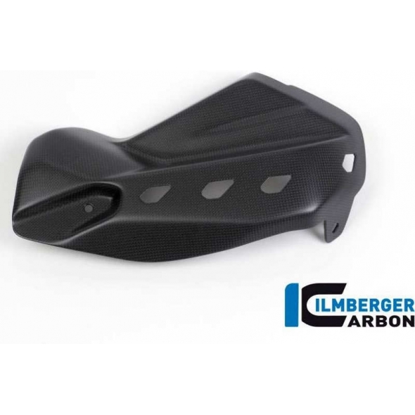 Ilmberger Carbon Ilmberger Exhaust Protector matt Ducati MTS 1200'16 Enduro | ilm_AHS_102_ME16M_K | euronetbike-net