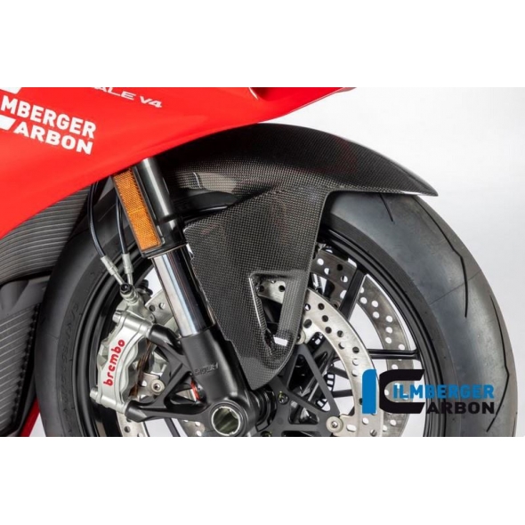Ilmberger Carbon Ilmberger Front Mudguard gloss Panigale V4 / V4 S | ilm_KVO_001_DPV4G_K | euronetbike-net