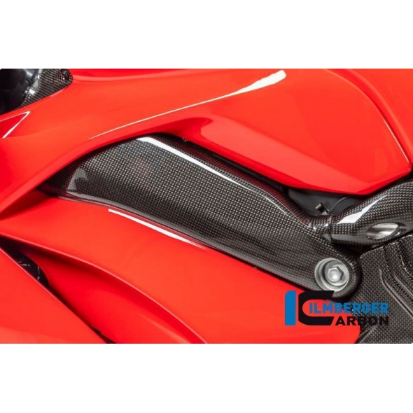 Ilmberger Carbon Ilmberger Frame cover left gloss Panigale V4 / V4 S | ilm_RAL_013_DPV4G_K | euronetbike-net