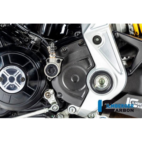 Ilmberger Carbon Ilmberger Sprocket cover matt Ducati XDiavel'16 | ilm_RIA_111_XD16M_K | euronetbike-net