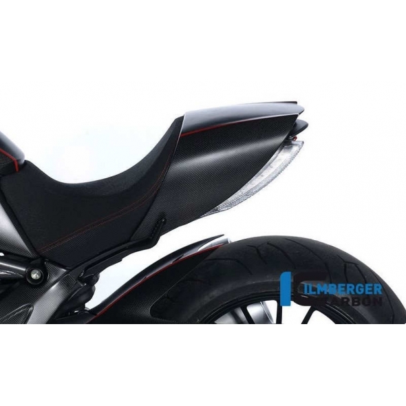 Ilmberger Carbon Ilmberger Seat Cover Carbon - Ducati Diavel | ilm_SIA_013_DIAVE_K | euronetbike-net