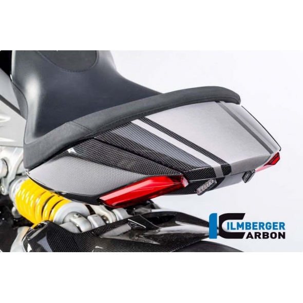 Ilmberger Carbon Ilmberger Passenger seat Cover gloss XDiavel'16 | ilm_SIA_016_XD16G_K | euronetbike-net