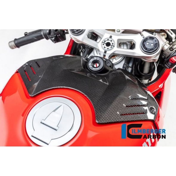 Ilmberger Carbon Ilmberger Upper tank cover gloss Panigale V4 / V4 S | ilm_TAO_006_DPV4G_K | euronetbike-net