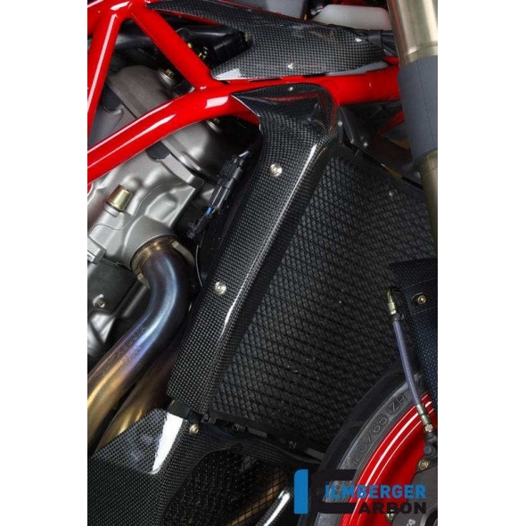 Ilmberger Carbon Ilmberger Radiator Cover Carbon - MV Agusta Brutale 750/910 | ilm_WKO_012_MVBRU_K | euronetbike-net