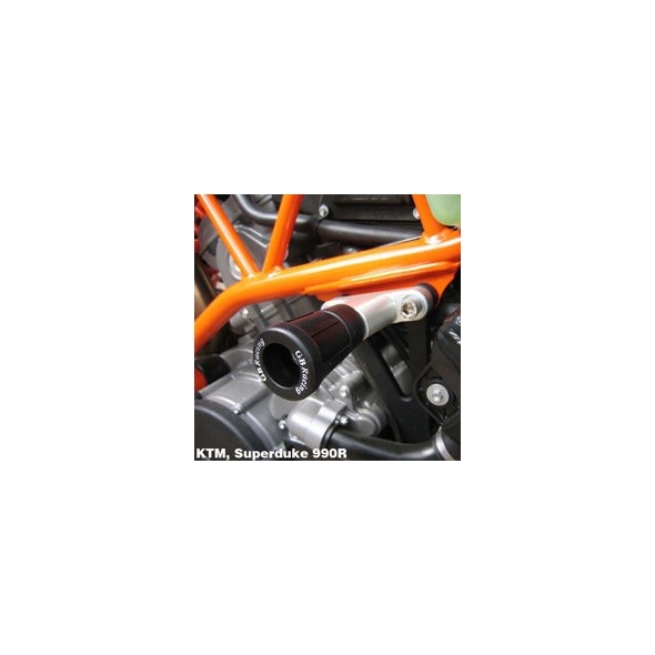 GBRacing GBRacing Upper Frame Sliders / Crash Mushroom Kit | CP-SD-1-SET-GBR | gbr_CP-SD-1-SET-GBR | euronetbike-net