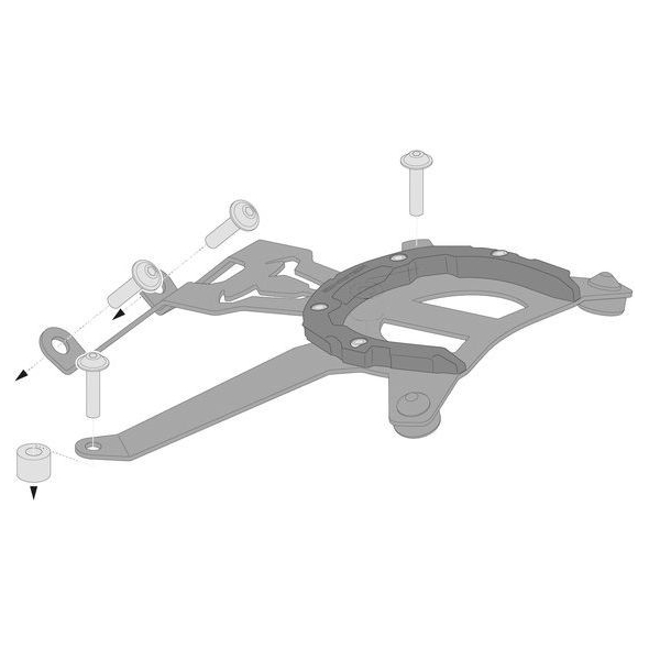 SW-Motech SW-Motech PRO tank ring. Black. Honda CB500F (13-16). | TRT.00.787.20700/B | sw_TRT_00_787_20700B | euronetbike-net