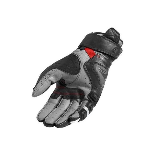 Rev'It! Wear Rev'it Gloves Cayenne Pro, Grey-Red - Unisex | FGS098-3520 | rev_FGS098-3520 | euronetbike-net