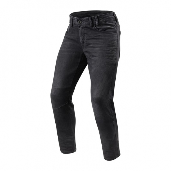 Rev'It! Wear Revit Urban Jeans Detroit TF Medium Grey Used L36 | FPJ036-6143 | rev_FPJ036-6143 | euronetbike-net