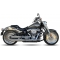 IXIL IXIL Slip On Exhaust (Upper Muffler) - Ironhead Round Matt Inox | HD 1022 SS | ixil_HD_1022_SS | euronetbike-net