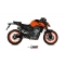 Mivv silencers Mivv Mk3 Black Stainless Steel Exhaust | KT.020.SM3B | mivv_KT020SM3B | euronetbike-net