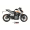 Mivv silencers Mivv X-M1 Black Stainless Steel Exhaust | KT.025.LC4B | mivv_KT025LC4B | euronetbike-net