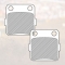 Renthal PLAQU FREIN RENTHAL BP110 | BP-110 | renthal_BP-110 | euronetbike-net