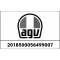 AGV AGV CHEEK PADS PISTA GP RR GREY/YELLOW, Size : M | 2018500056499007 | agv_2018500056-499_M | euronetbike-net