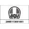 AGV AGV VISOR BASE MAGNETS COMPONENTS K-5 JET SILVER | 20KR113001001 | agv_20KR113001-001 | euronetbike-net