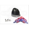 Scalvini Scalvini Carbon Fiber End cap + St.Steel Band + Rivets. (450cc) | 006.006 | sca_006-006 | euronetbike-net