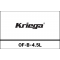 Kriega KRIEGA PETROL CANISTER 4.5L, Black | OF-B-4.5L | kri_OF-B-4-5L | euronetbike-net