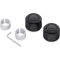 Harley-Davidson Harley-Davidson Willie G Skull Front Axle Nut Covers, Black | 43000096 | hd_43000096 | euronetbike-net