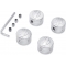 Harley-Davidson Harley-Davidson Bar & Shield Headbolt Cover Kit, Chrome | 43911-95 | hd_43911-95 | euronetbike-net
