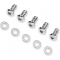 Harley-Davidson Harley-Davidson Derby Cover Screw Kit, Chrome | 94631-98 | hd_94631-98 | euronetbike-net