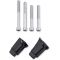 Harley-Davidson Harley-Davidson Passenger Footboard Support Brackets, Black | 50501118 | hd_50501118 | euronetbike-net