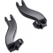 Harley-Davidson Harley-Davidson Passenger Footpeg Mount, Gloss Black | 50500578 | hd_50500578 | euronetbike-net