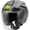 GIVI Parts Givi Jet helmet X.25 TRACE Matte Grey/Black/Yellow, Size 56/S | HX25FTCGY56 | givi_HX25FTCGY56 | euronetbike-net