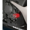 Powerbronze parts Powerbronze Badged Crash Post Set, BLACK for HONDA ,CBR600RR, 07-08 (DRILL FAIRING) | 513-H114-003 | pb_513-H114-003 | euronetbike-net