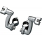KURYAKYN KURYAKYN LONGHORN OFFSET MOUNTS WITH 1-1/4" MAGNUM QUICK CLAMPS CHROME | 7986 | kur_7986 | euronetbike-net