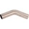 Spark Exhaust Spark SPARK UNIVERSAL BENDED PIPE 45° DEGREE Ø 40MM STAINLESS STEEL | G9102 | spark_G9102 | euronetbike-net