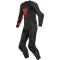 Dainese wear Dainese LAGUNA SECA 5 1PC LEATHER SUIT PERF., Black/Fluo-Red, Size 60 | 201513467628016 | dai_201513467-628_60 | euronetbike-net