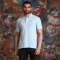 Genuine Apparel ROYAL ENFIELD Slub Polo - Sky Blue | re_RLATSS230302 | euronetbike-net